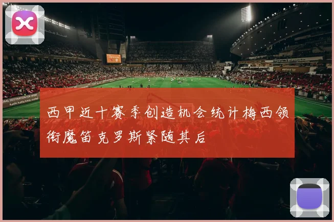 西甲近十赛季创造机会统计梅西领衔魔笛克罗斯紧随其后